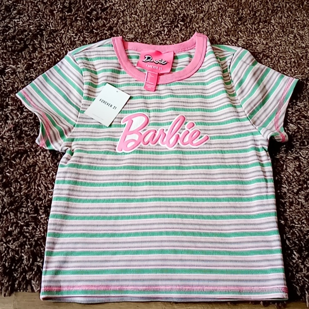 New! Forever 21 Womens Juniors Crew Neck Short Sleeve